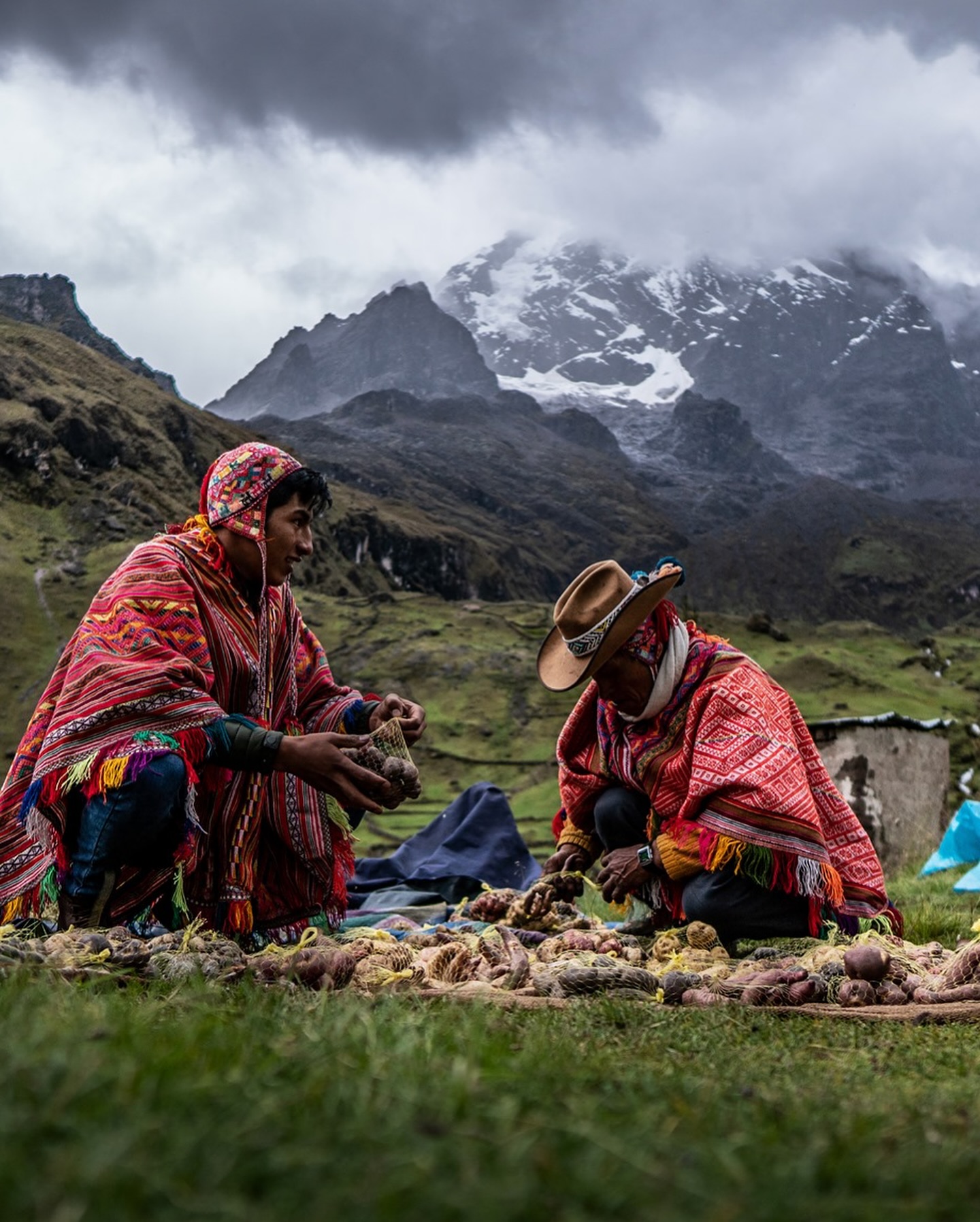Local travel team in Peru sharing a planning moment
